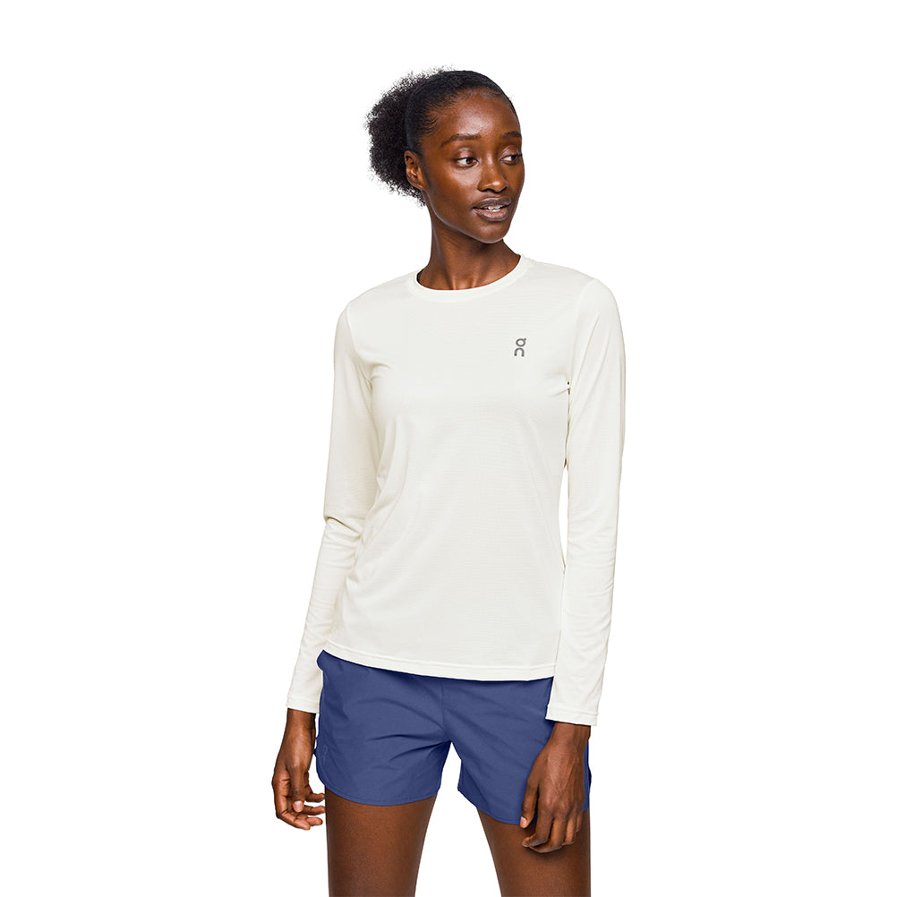 On Running Core Long Sleeve Women's Running Tee - Undyed-White