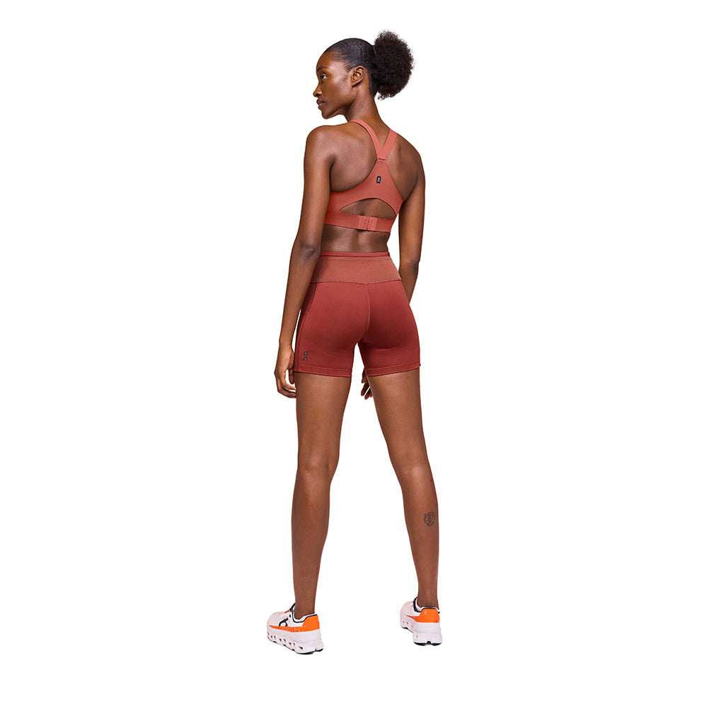 On Running Performance Women's Running Short Tight - Ruby