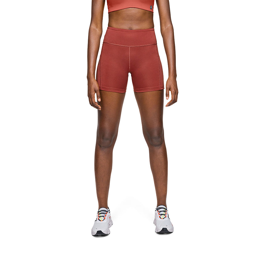 On Running Performance Women's Running Short Tight - Ruby