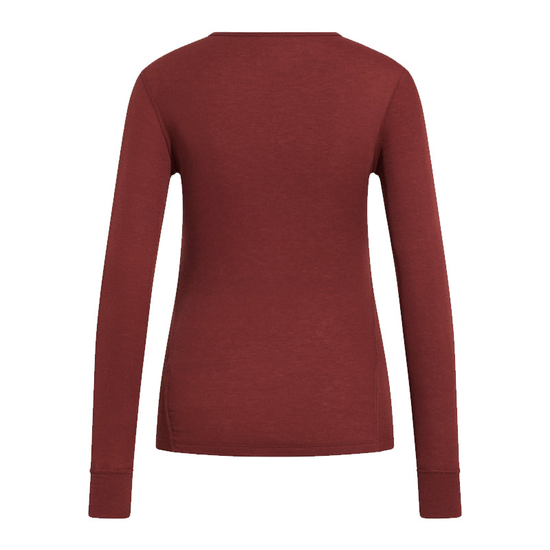 Odlo Active Warm Long Sleeve Women's Baselayer - Spiced Apple