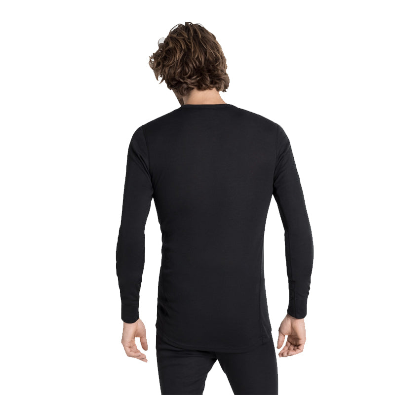 Odlo Active Warm Long Sleeve Men's Baselayer - Black