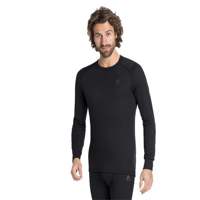 Odlo Active Warm Long Sleeve Men's Baselayer - Black