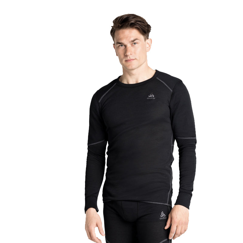 Odlo Active Warm Long Sleeve Men's Baselayer - Black