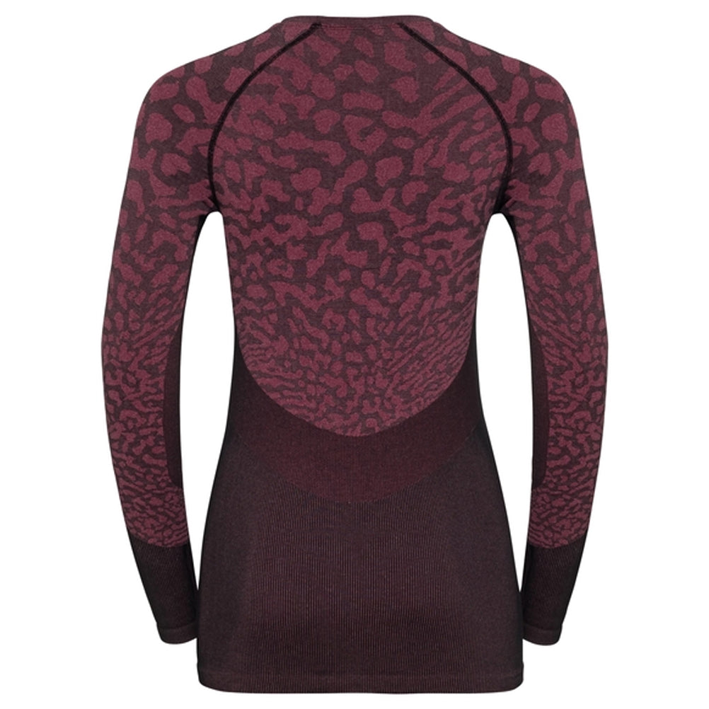 Odlo-womens-SUW_LS-black-Cerise-187081-60205-back