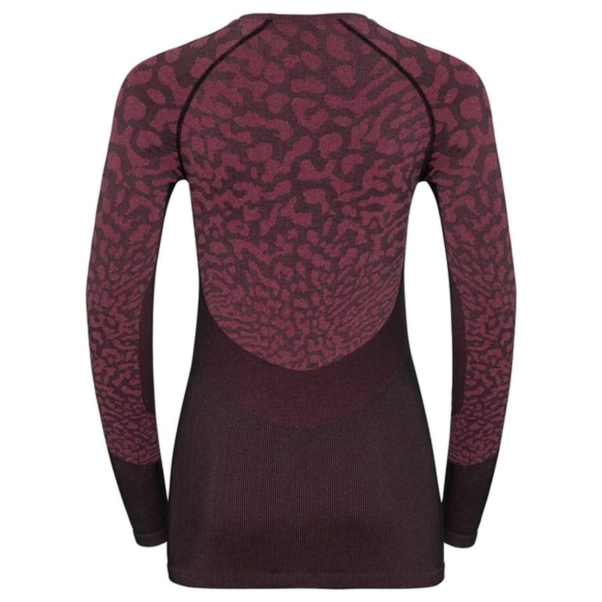 Odlo-womens-SUW_LS-black-Cerise-187081-60205-back