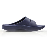OOfos Women's OOahh Recovery Slide - Navy
