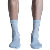 On Running Logo 3 Pack High Sock - Wash/Navy
