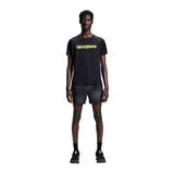 On Running Performance Lumos Short Sleeve Men's Running Tee - Black