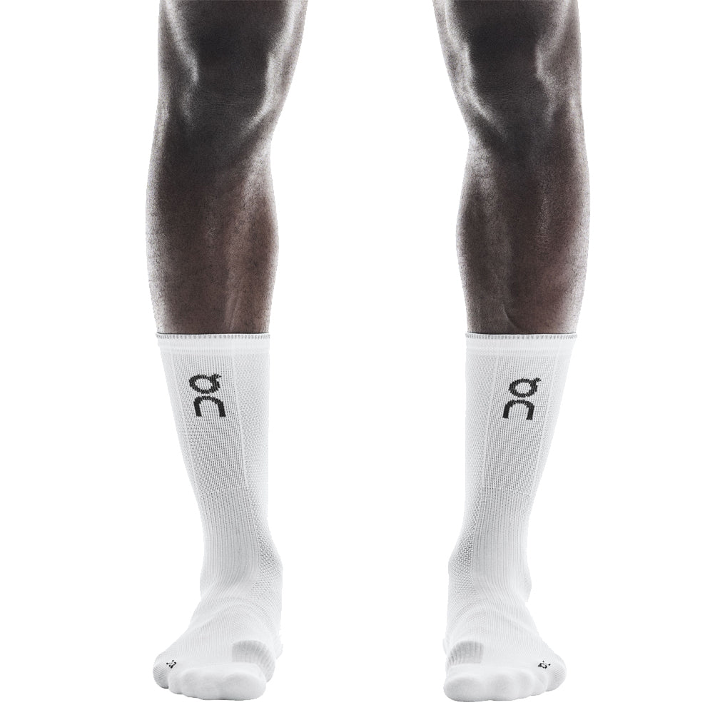 On Running Performance Mid Run Sock - White/Glacier