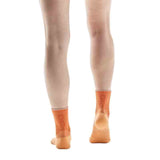 On Running Performance Mid Run Sock - Tangerine/Flame