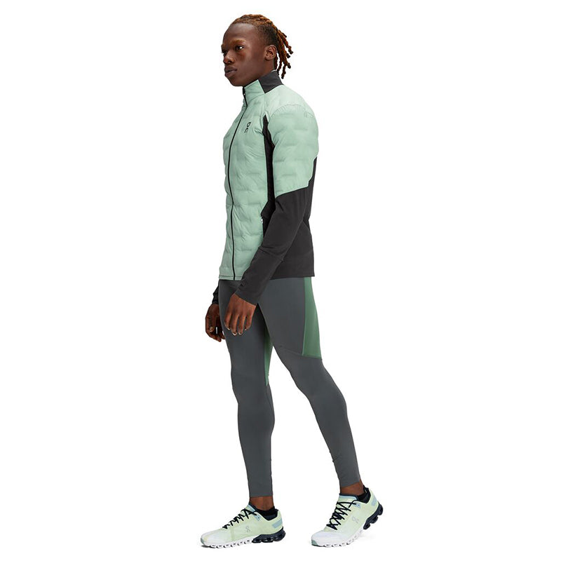 On Running Climate Men's Running Jacket - Moss/Black