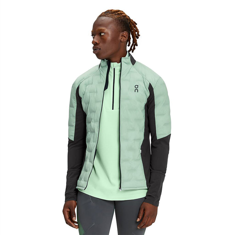 On Running Climate Men's Running Jacket - Moss/Black