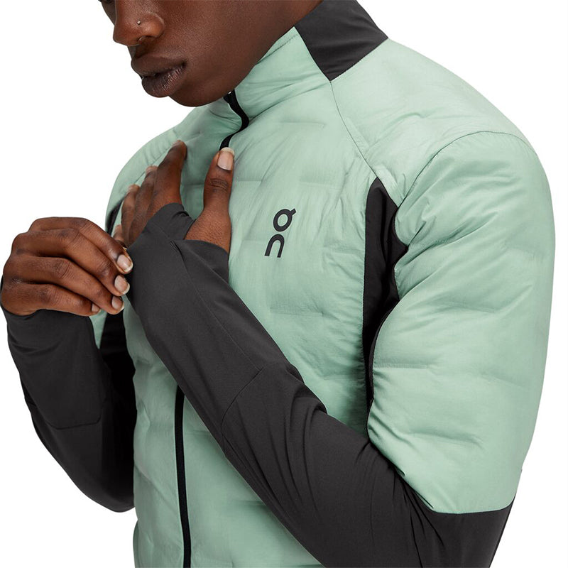 On Running Climate Men's Running Jacket - Moss/Black