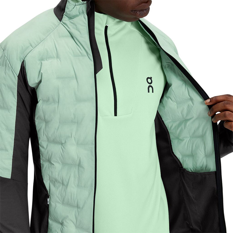 On Running Climate Men's Running Jacket - Moss/Black
