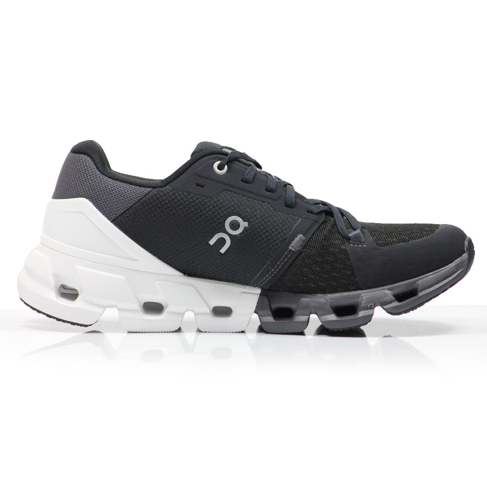 On Cloudflyer 4 Men's Running Shoe - Black/White