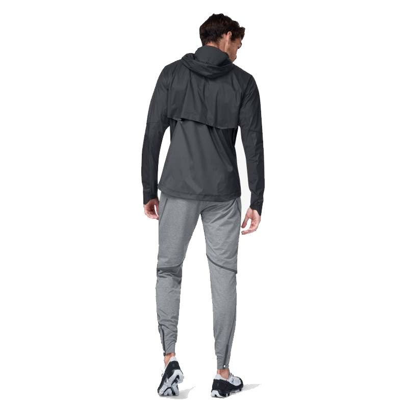 On Running Weather Men's Running Jacket - Black/Shadow