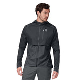 On Running Weather Men's Running Jacket - Black/Shadow