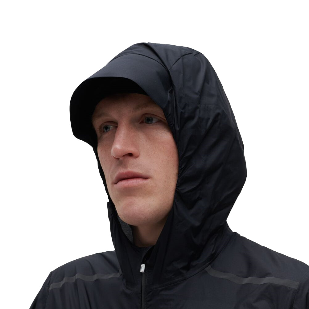On Running Weather Men's Running Jacket - Black/Shadow