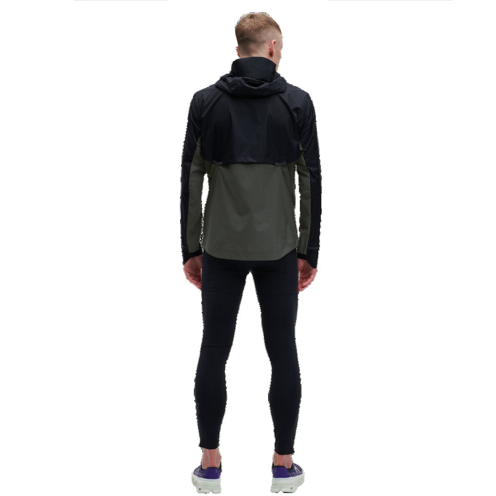 On Running Weather Men's Running Jacket - Black/Shadow