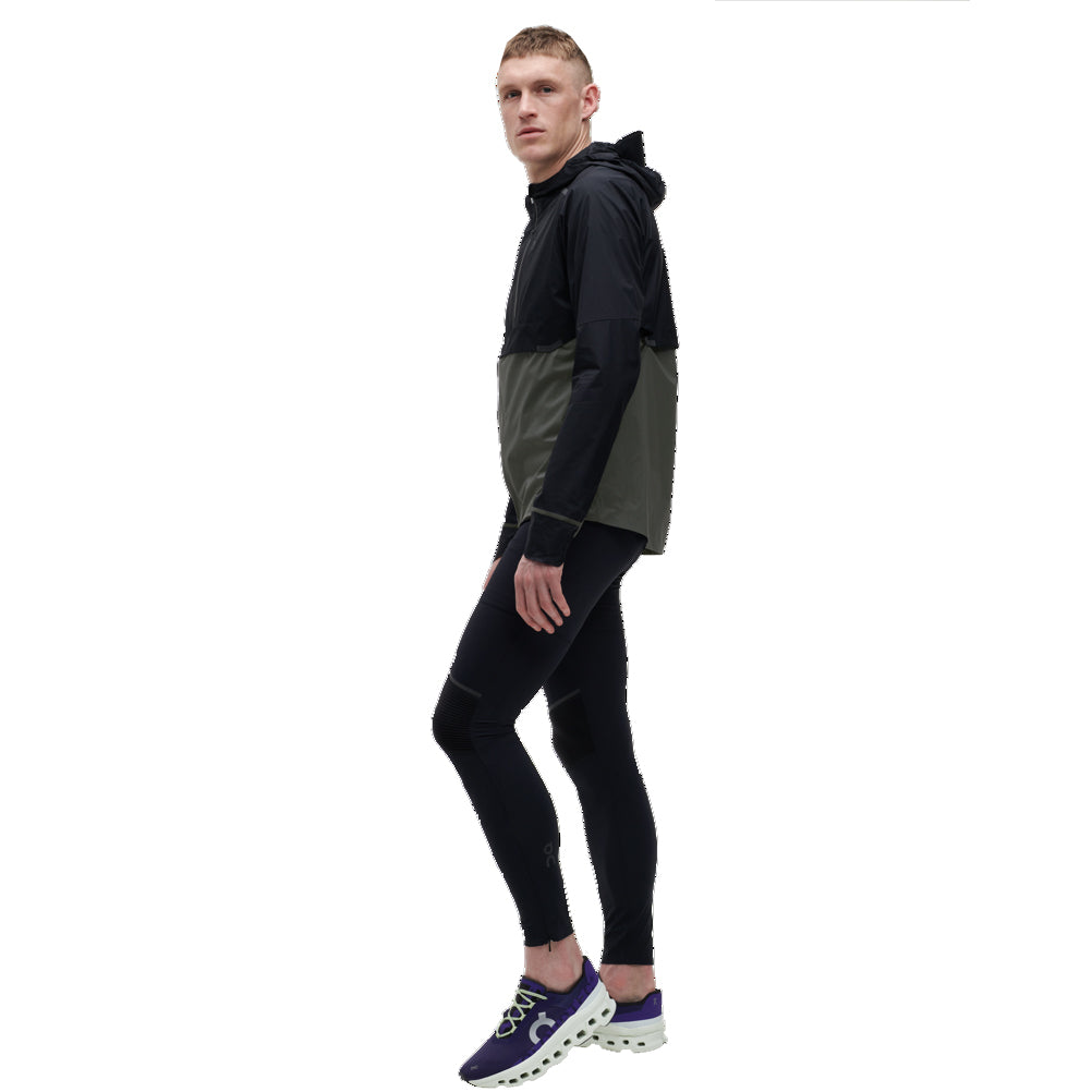 On Running Weather Men's Running Jacket - Black/Shadow