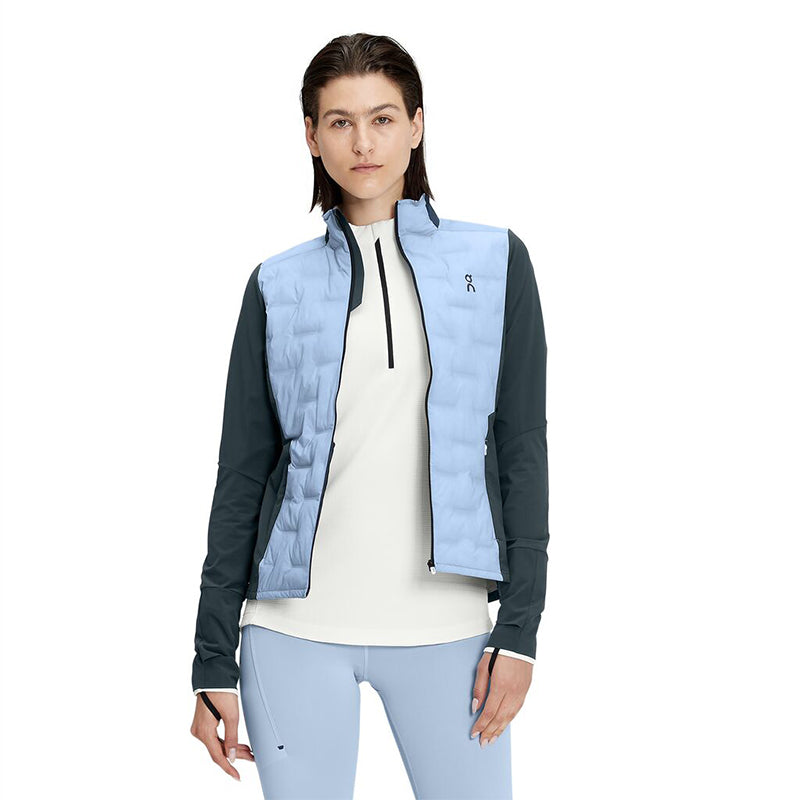 On Running Climate Women's Running Jacket - Stratosphere/Navy