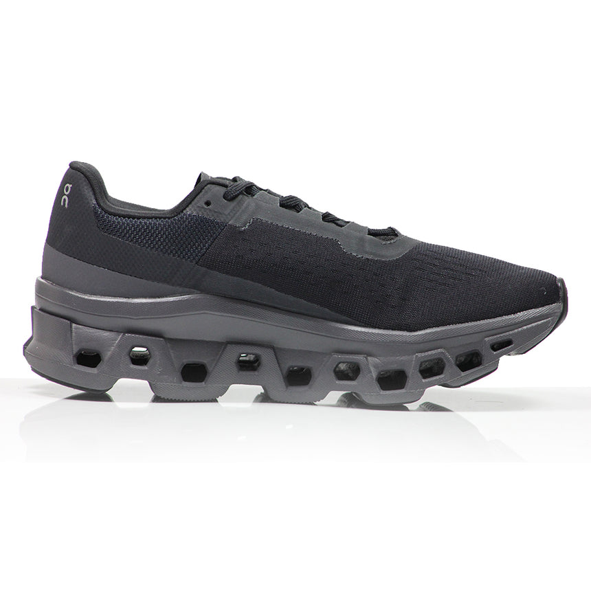 On CloudMonster Women's Running Shoe - Black/Magnet
