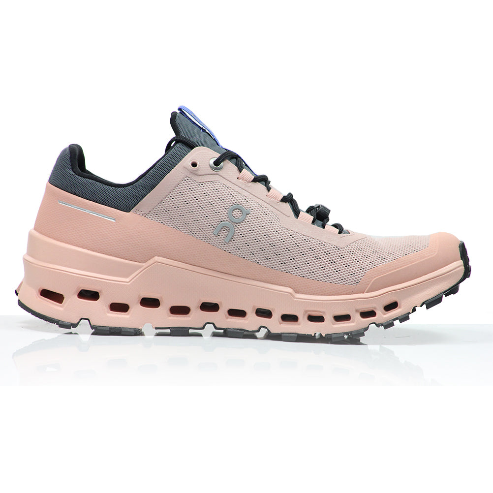 On CloudUltra Women's Trail Shoe - Rose/Cobalt