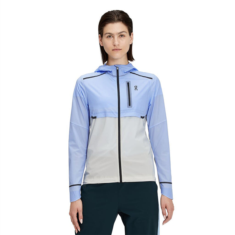 On Running Weather Women's Running Jacket - Stratosphere/Pearl