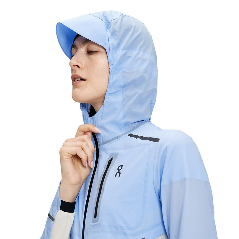 On Running Weather Women's Running Jacket - Stratosphere/Pearl