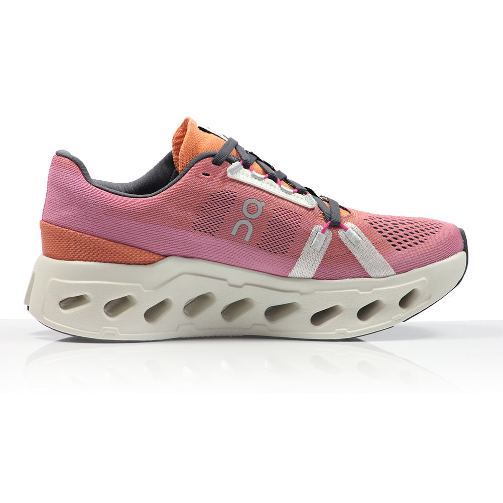 On Cloudeclipse Women's Running Shoe - Tangerine/Ivory