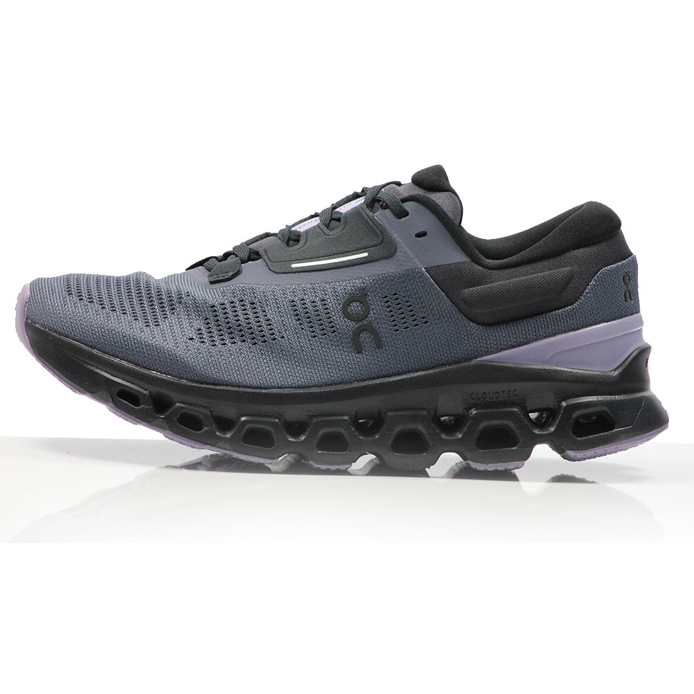 On Cloudstratus 3 Women's Running Shoe - Metal/Wisteria