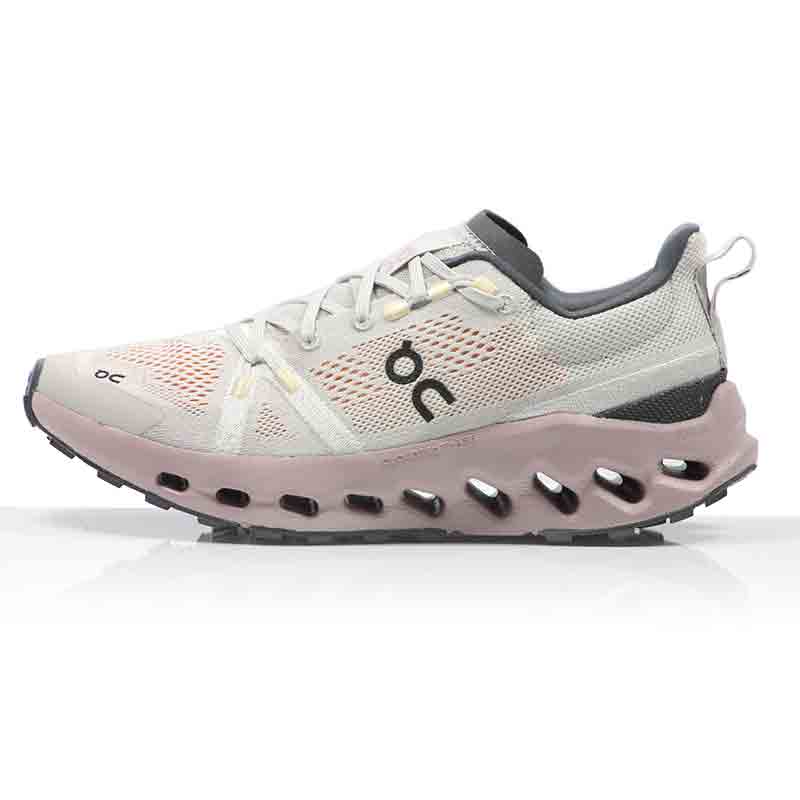 On Cloudsurfer Trail Women's Trail Shoe - Silver/Mauve