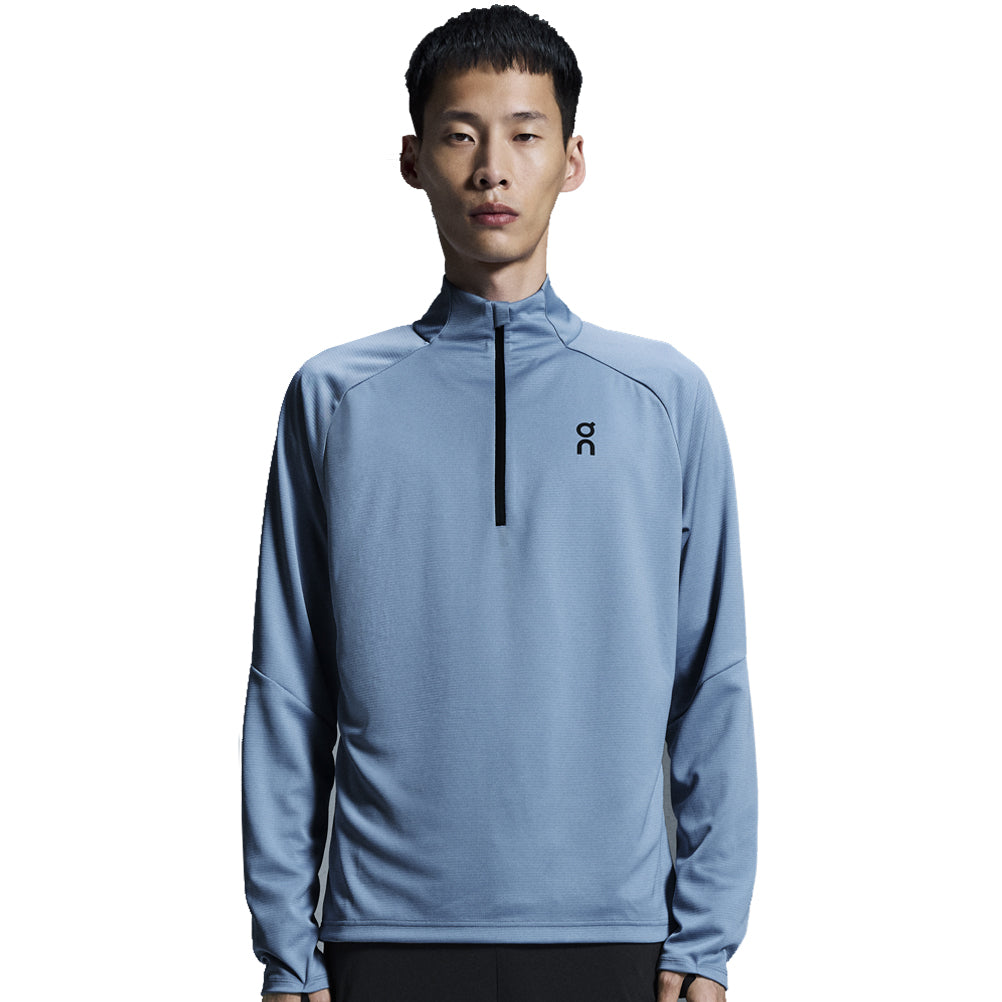 On Running Climate Long Sleeve Men's Running Top - Chambray