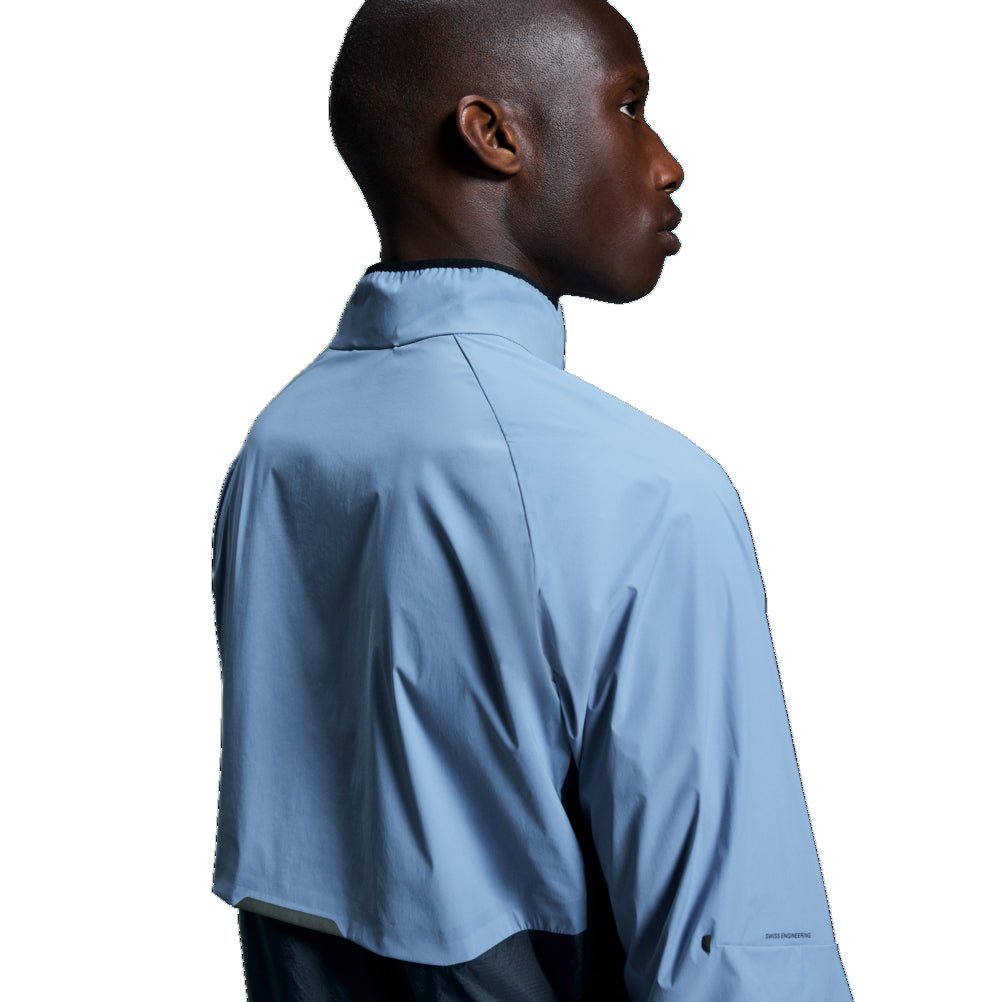 On Running Weather Men's Running Jacket - Chambray/Midnight