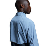 On Running Weather Men's Running Jacket - Chambray/Midnight