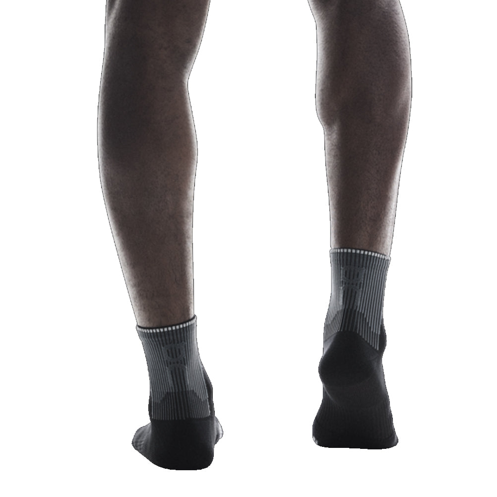 On Running Performance Mid Run Sock - Black/Eclipse