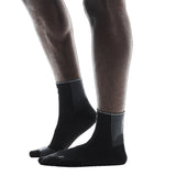On Running Performance Mid Run Sock - Black/Eclipse