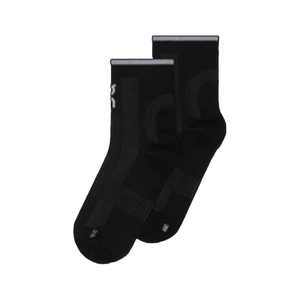 On Running Performance Mid Run Sock - Black/Eclipse