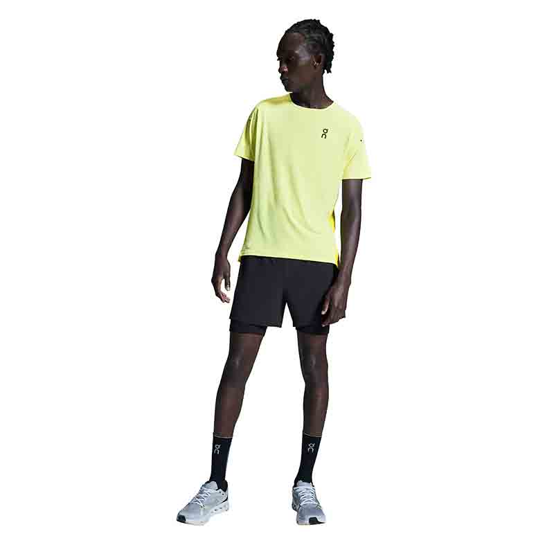 On Running Performance 5inch 2in1 Men's Running Short - Black