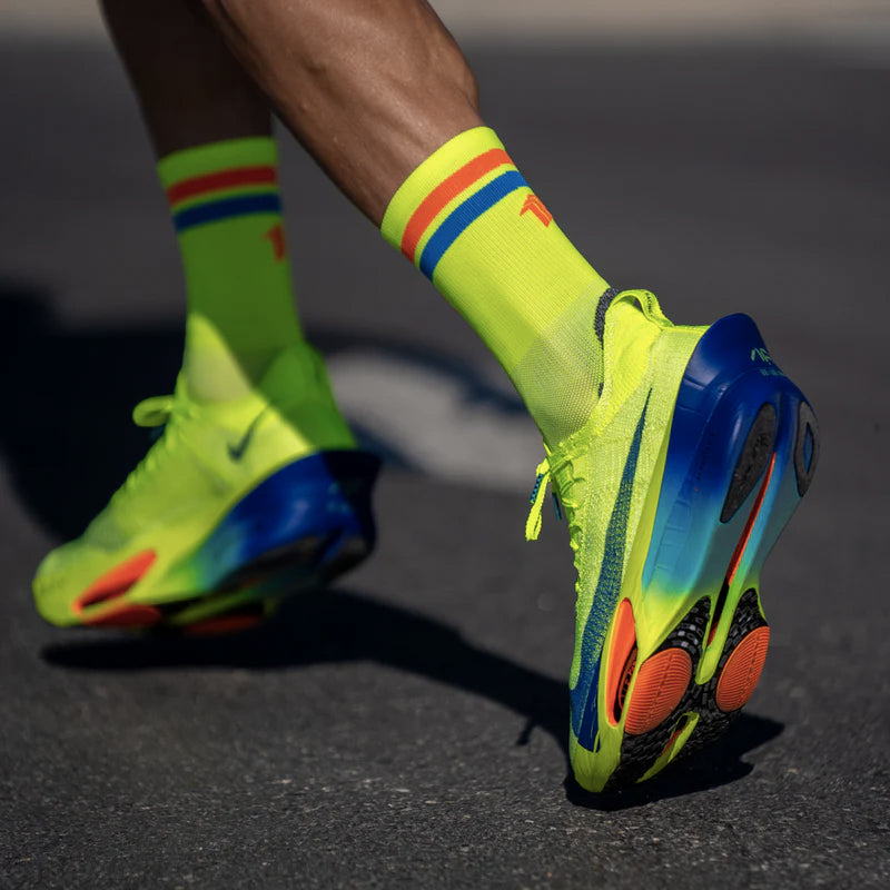 Sporcks Pro Yellow Run Ultralight Crew Sock - Pro Yellow