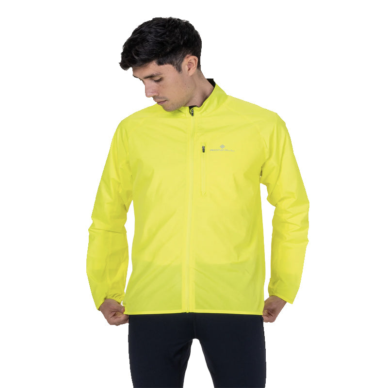Ronhill Core Men's Running Jacket - Fluo Zest