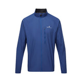 Ronhill Core Men's Running Jacket - Dark Cobalt/White
