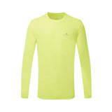 Ronhill Core Long Sleeve Men's Running Tee - Fluo Zest