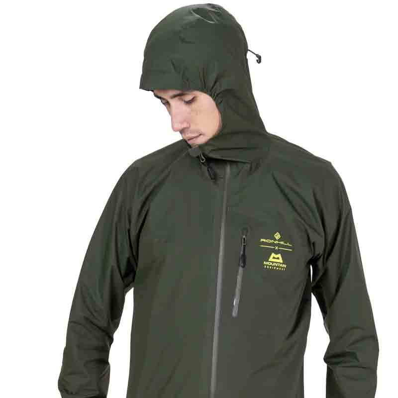 Ronhill Tech Gore-Tex® Mercurial 2 Men's Running Jacket - Kelp/Zest