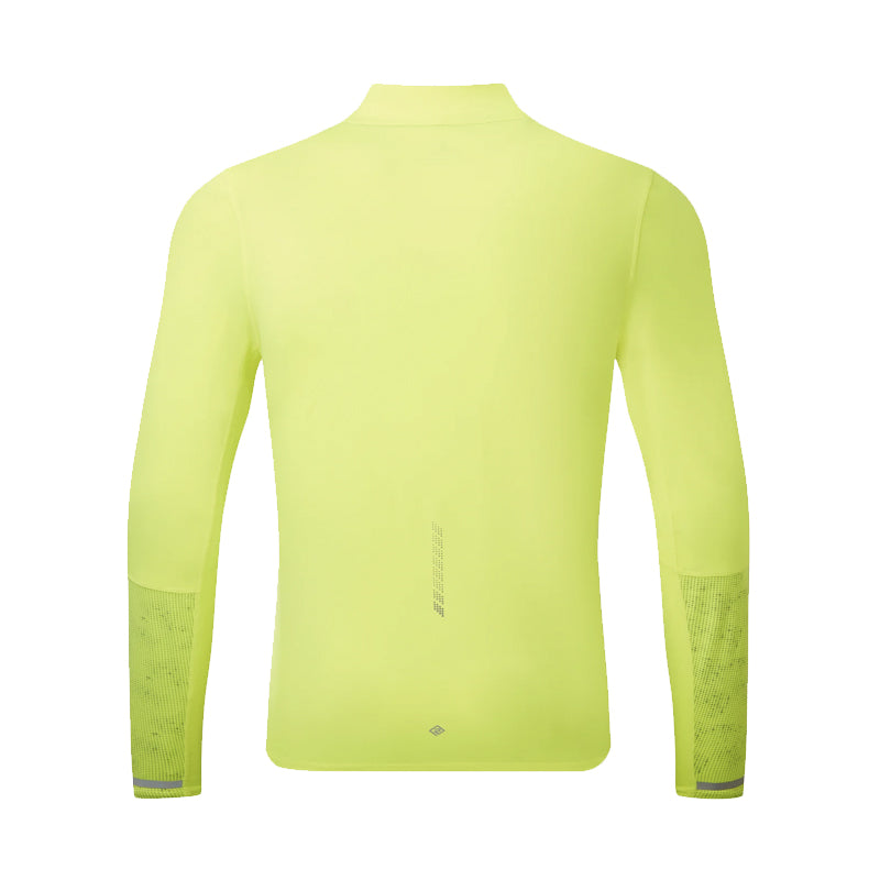 Ronhill Tech Reflect Halfzip Men's Running Top - Fluo Zest/Reflect