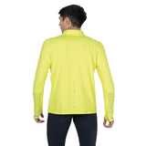 Ronhill Tech Reflect Halfzip Men's Running Top - Fluo Zest/Reflect