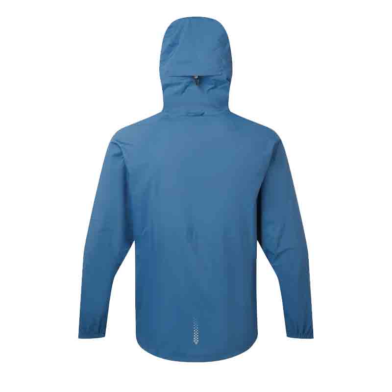 Ronhill Tech Storm Men's Running Jacket - Glacier/Ronhill Red
