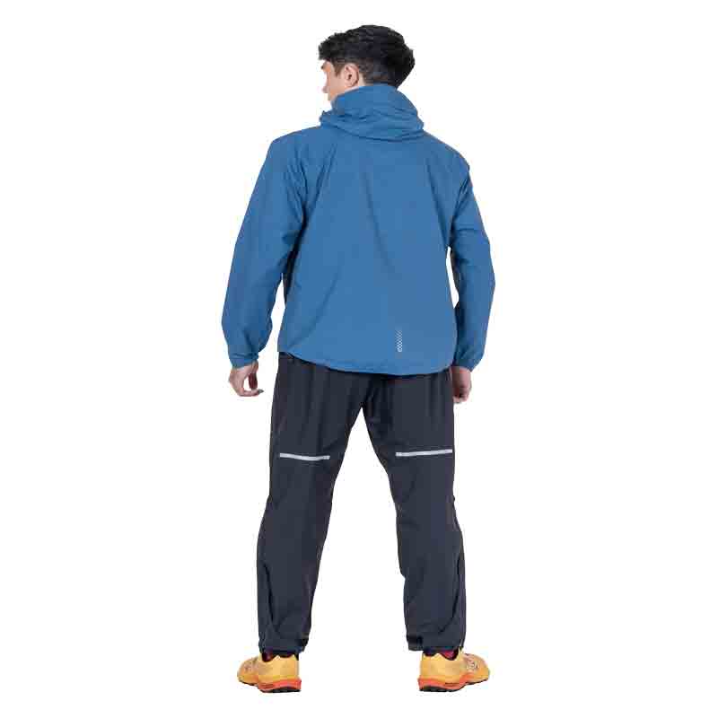 Ronhill Tech Storm Men's Running Jacket - Glacier/Ronhill Red