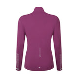 Ronhill Tech Reflect Half Zip Women's Running Top - Blackcurrant/Reflect