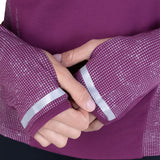Ronhill Tech Reflect Half Zip Women's Running Top - Blackcurrant/Reflect